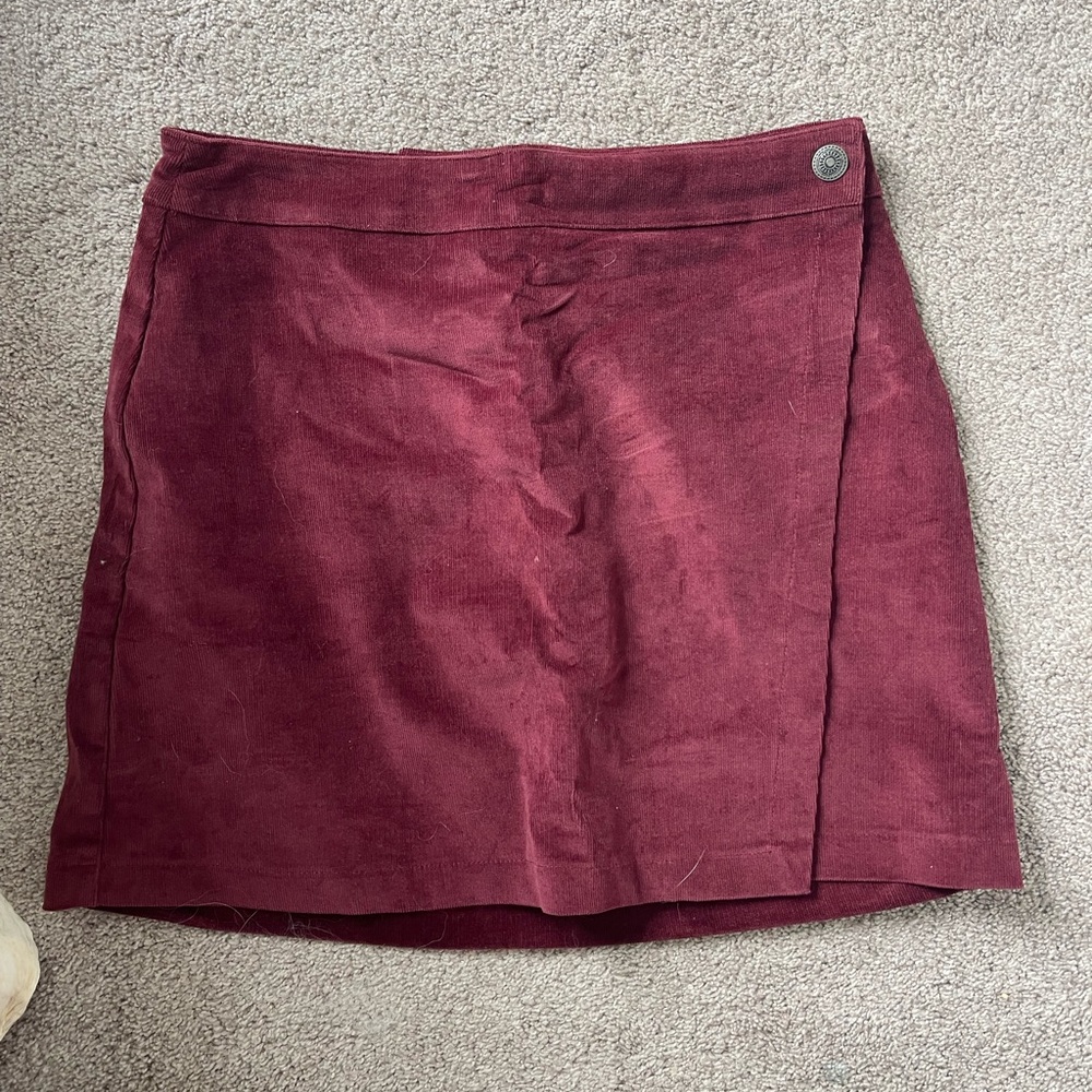 Velvet skirt